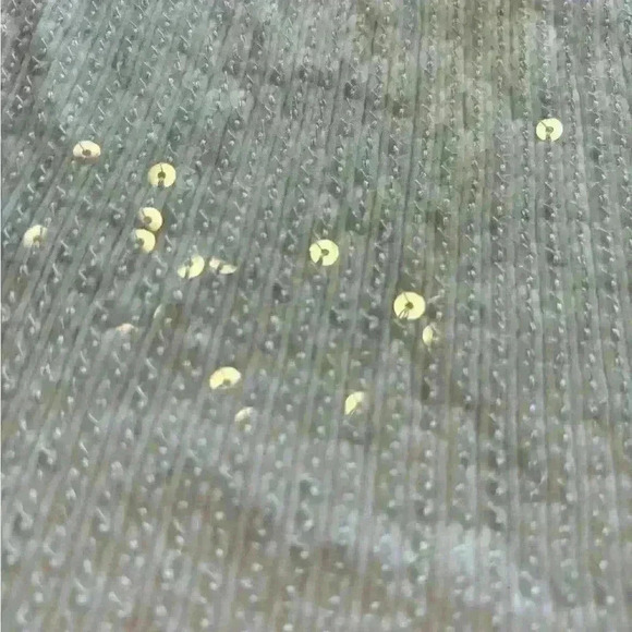 White sequined tank top by The Limited size Medium. Timeless! - Picture 3 of 5